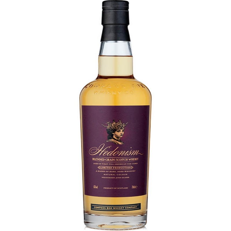 Compass Box Hedonism Whisky Disco bottle