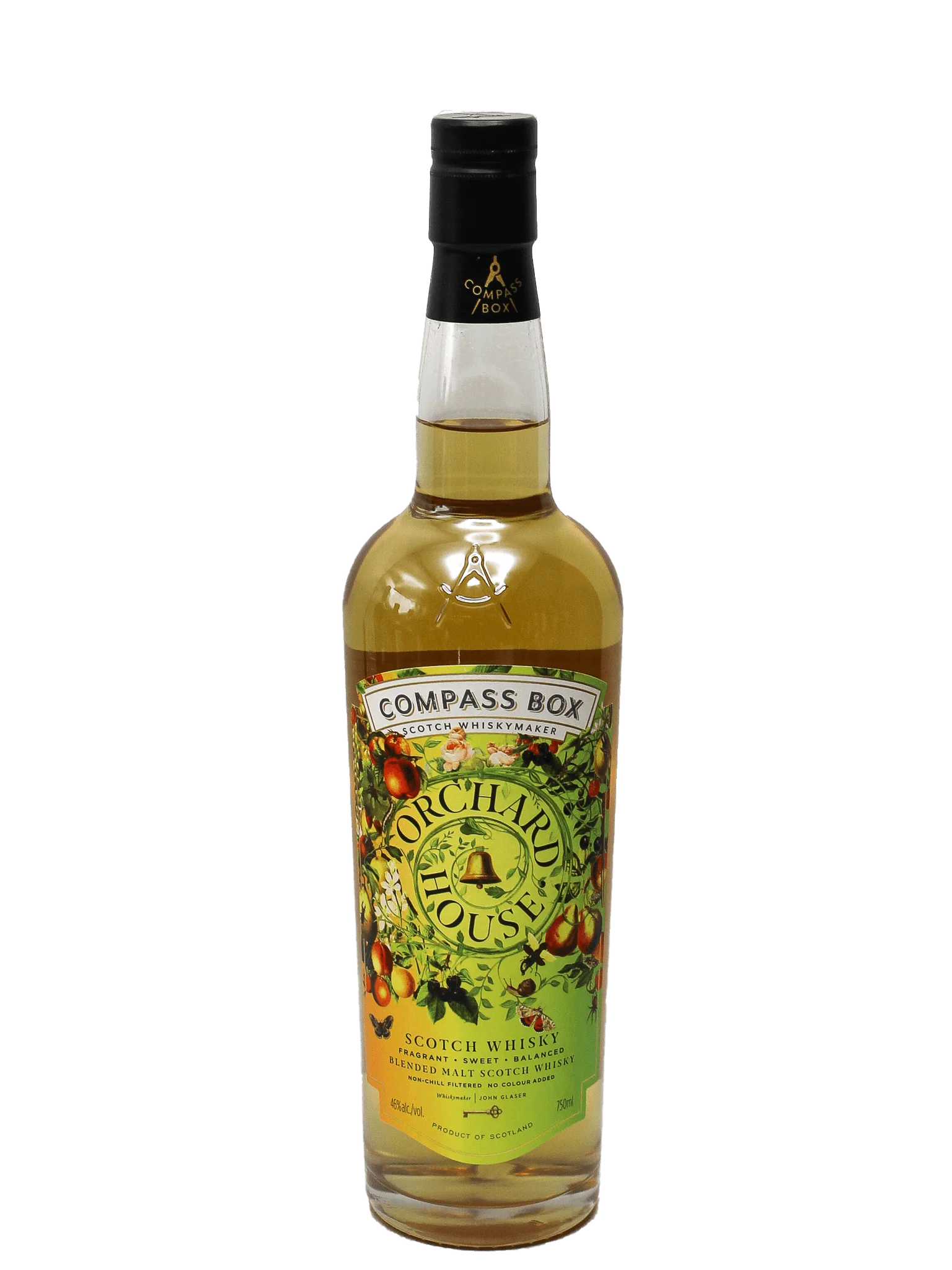 Compass Box Orchard House Use Code 6274 bottle