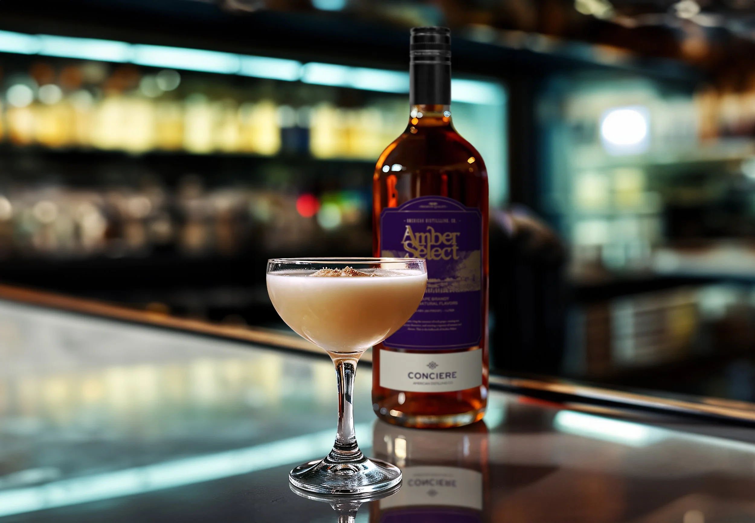 Conciere Brandy bottle