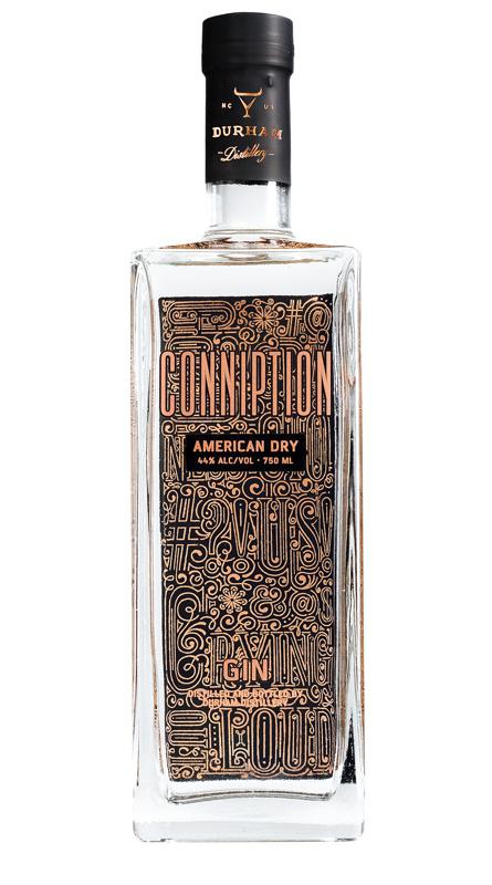 Conniption American Dry Gin bottle
