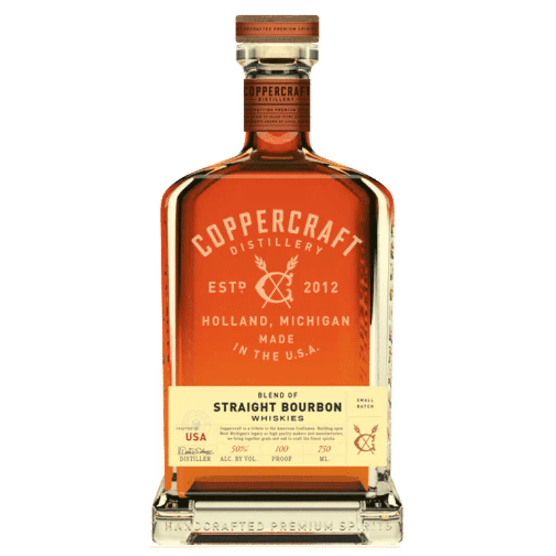 Copper Craft 9 Year Straight Bourbon Use Code 17569 bottle