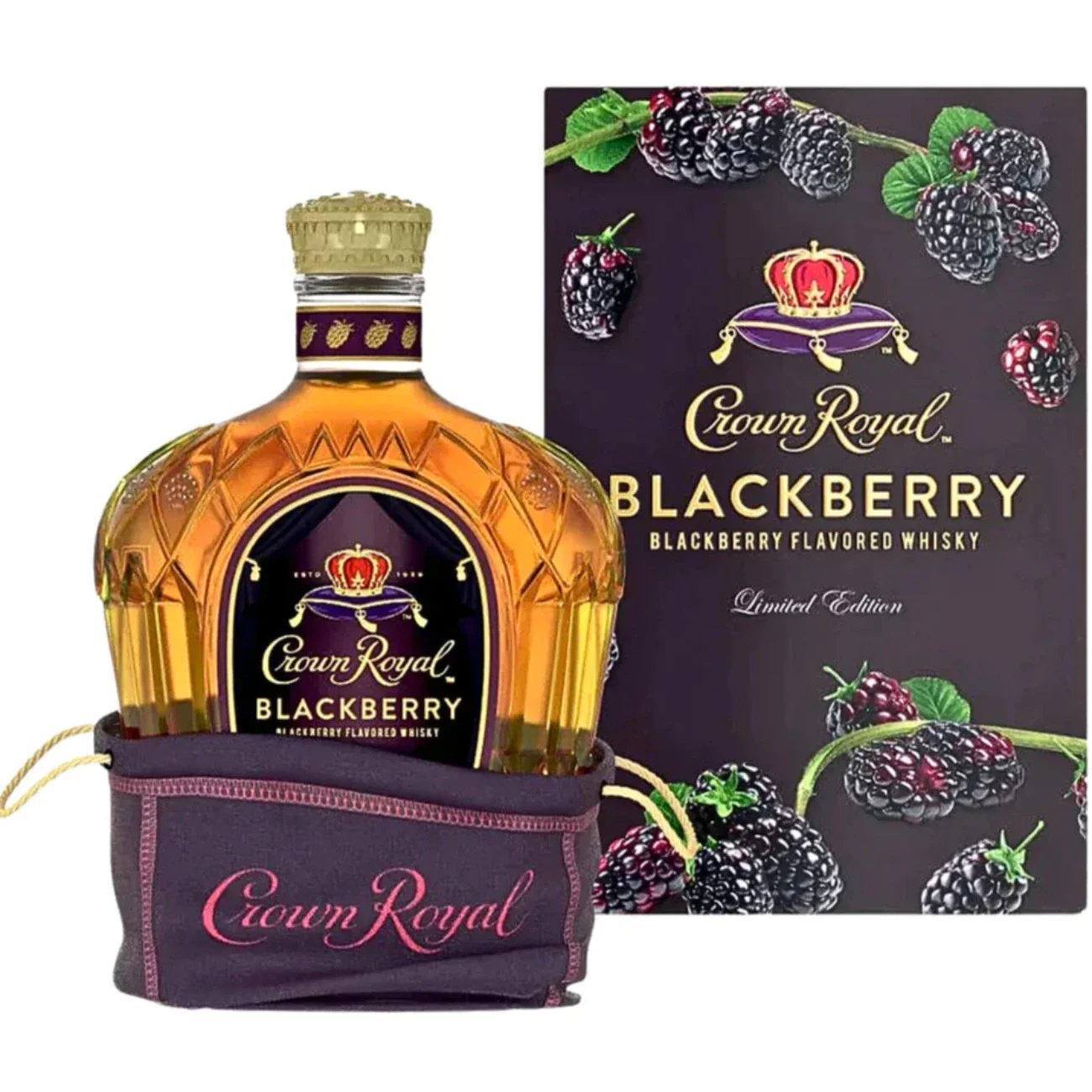 Crown Royal Blackberry Mini bottle