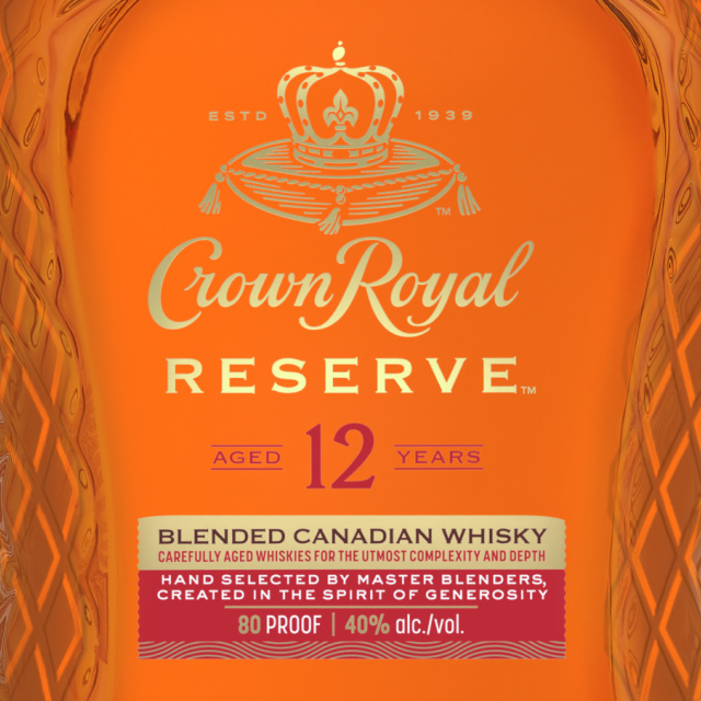 Crown Royal Reserve 12 Year bottle