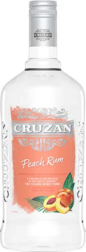 Cruzan Peach Use Code 944568 bottle