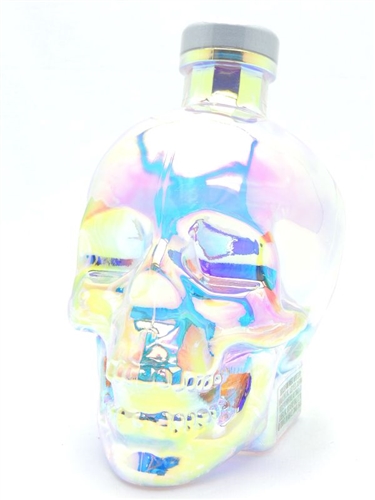 Crystal Head Aurora Vodka bottle
