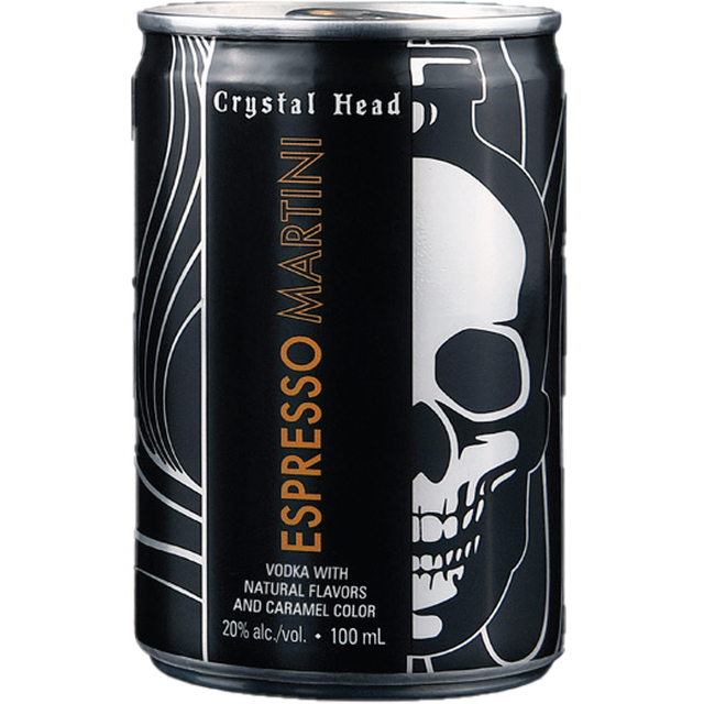 Crystal Head Espresso Martini bottle