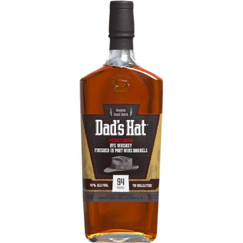 Dads Hat Pennsylvania Rye Whiskey Finished In Port Wine B bottle
