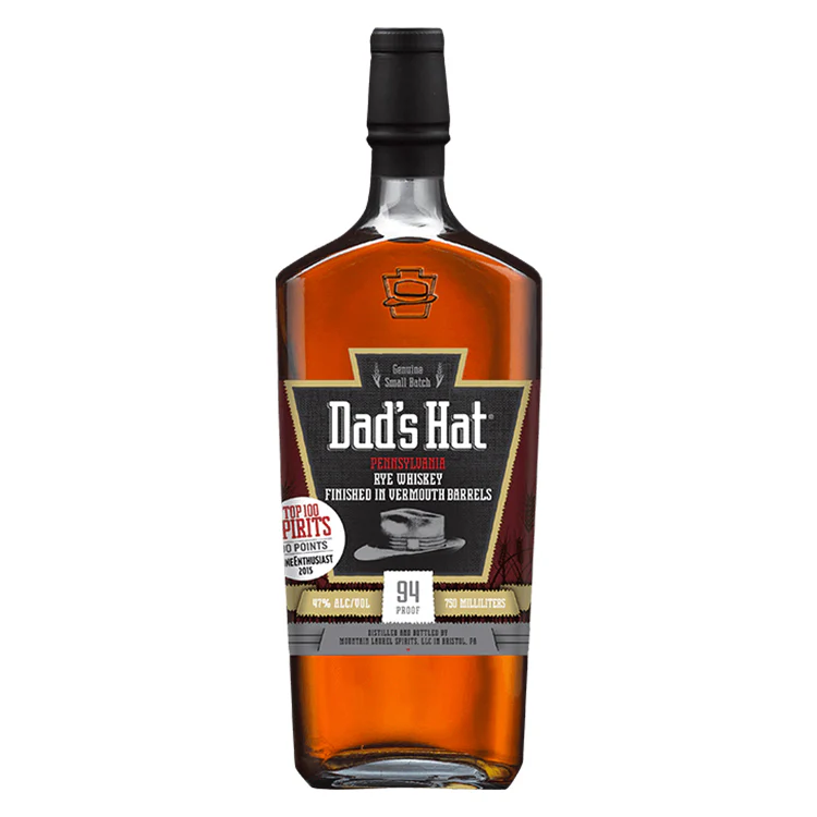 Dads Hat Pennsylvania Rye Whiskey Finished In Vermouth Ba bottle