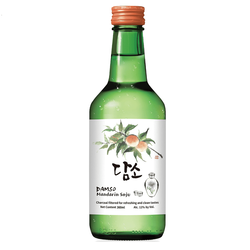 Damso Mandarin Soju bottle