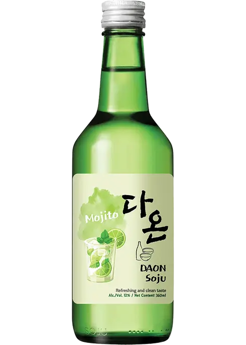 Daon Soju Mojito bottle