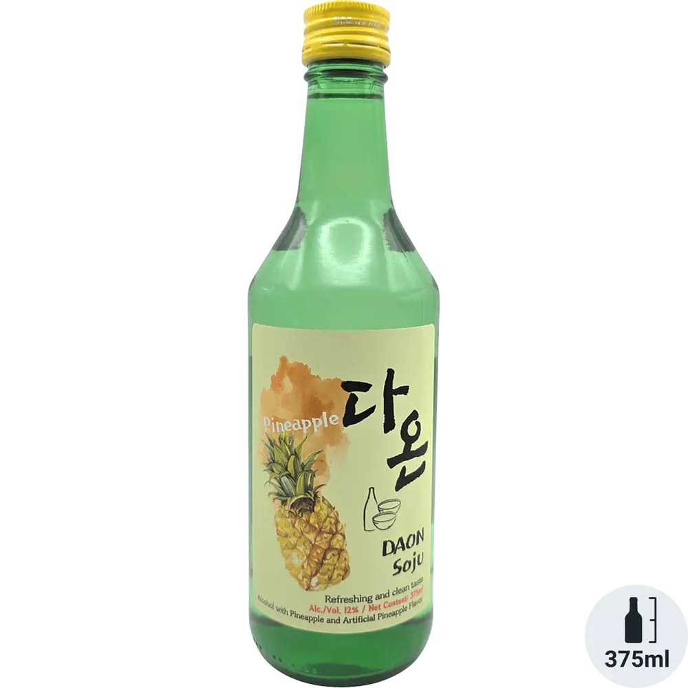 Daon Soju Pineapple bottle