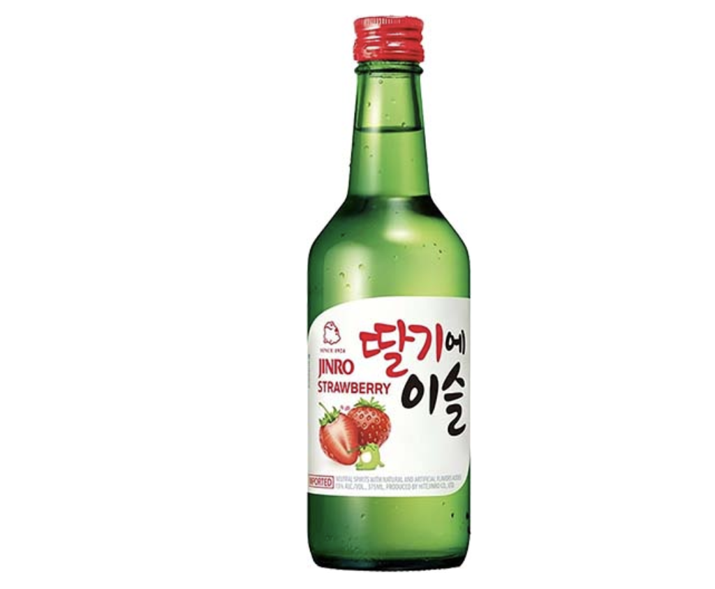 Daon Soju Strawberry bottle