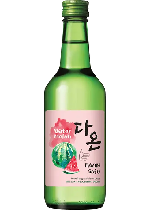 Daon Soju Watermelon bottle