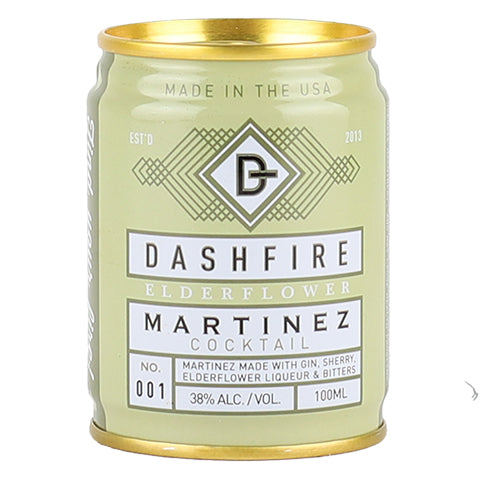 Dashfire Elderflower Martinez Rtd Disco bottle