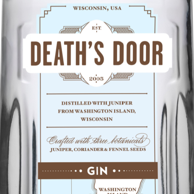 Deaths Door Gin bottle