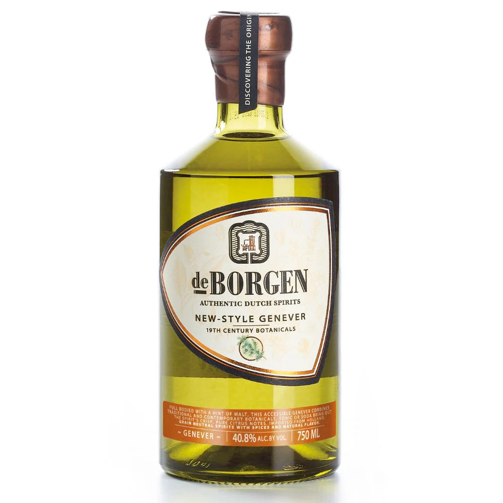 Deborgen Old Style Genever bottle