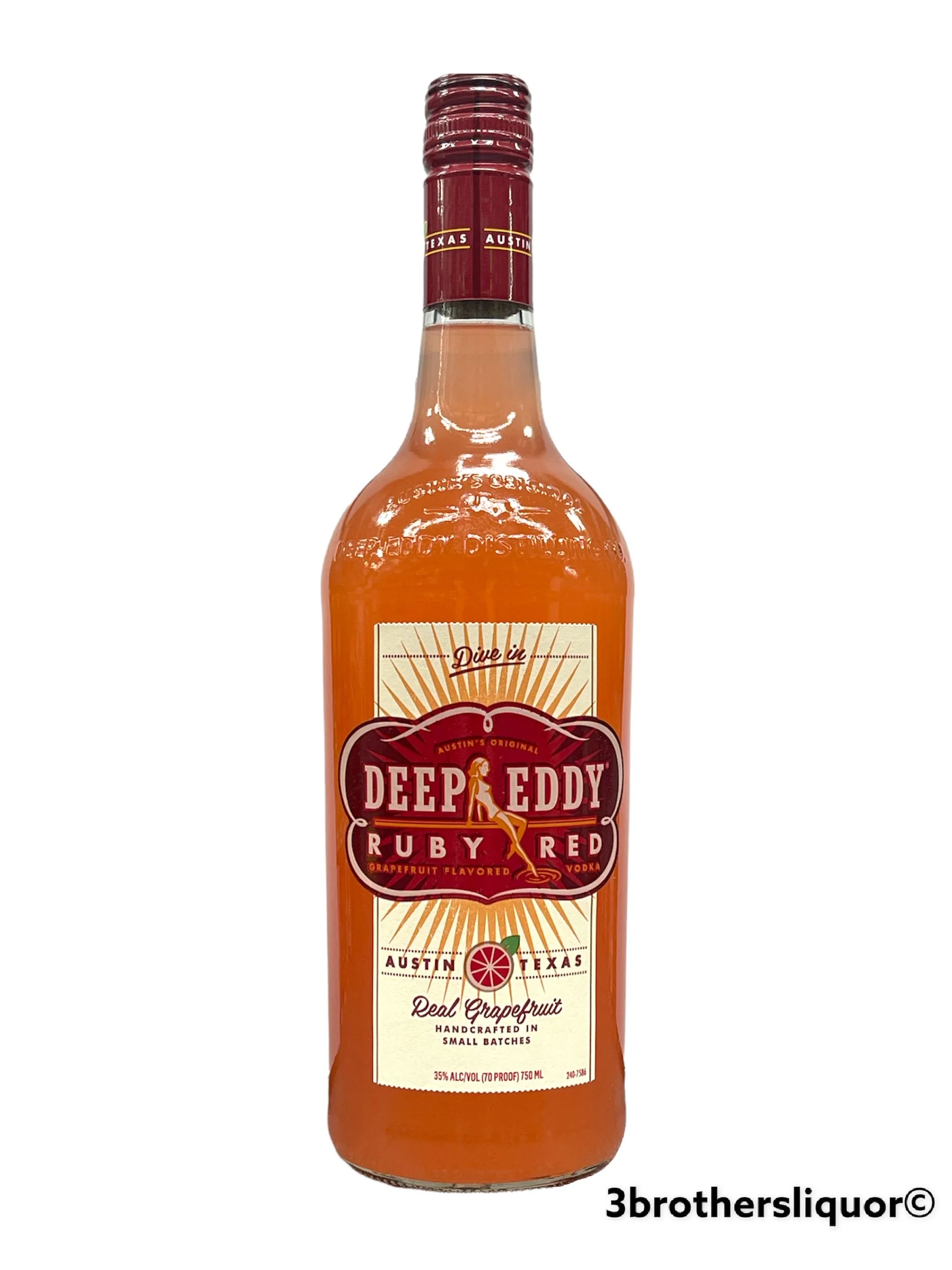 Deep Eddy Ruby Red Grapefruit bottle