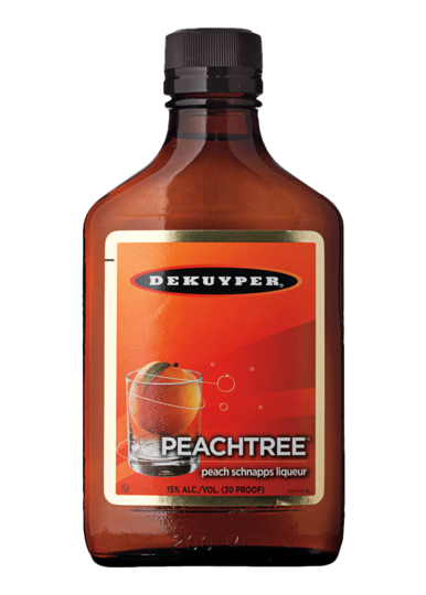 Dekuyper Luscious Peachtree bottle