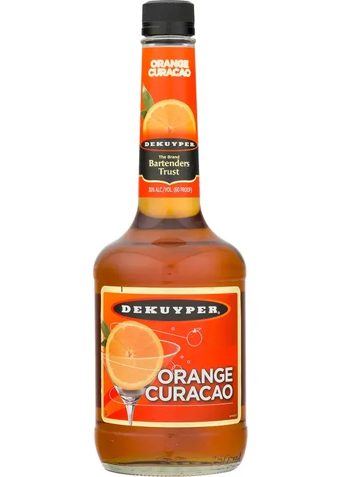 Dekuyper Orange Curacao bottle