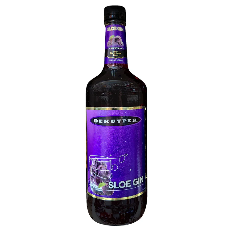 Dekuyper Sloe Gin Disco bottle