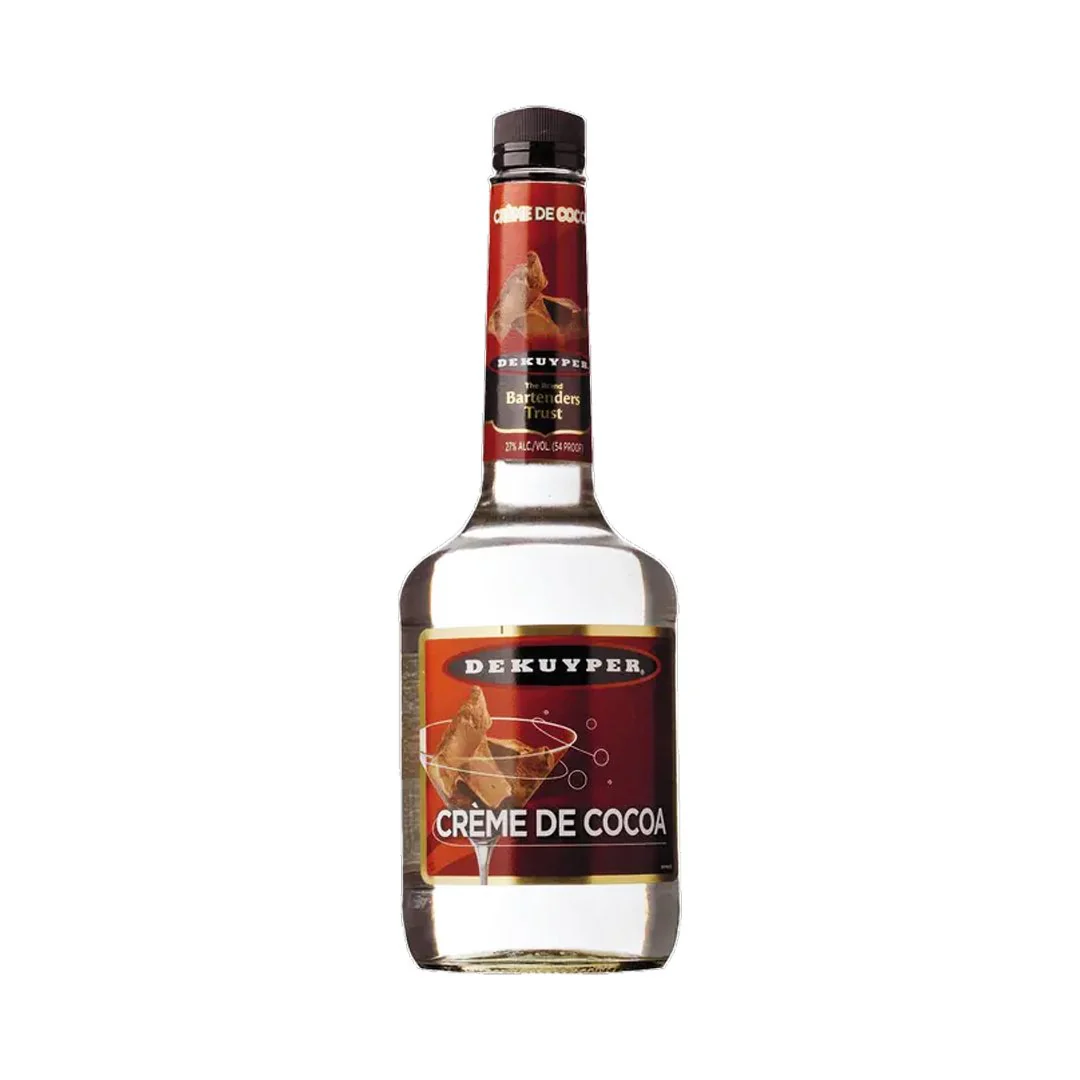 Dekuyper White Creme De Cocoa Disco bottle