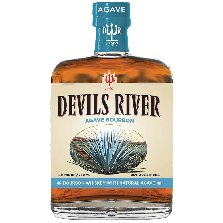 Devils River Agave Bourbon bottle