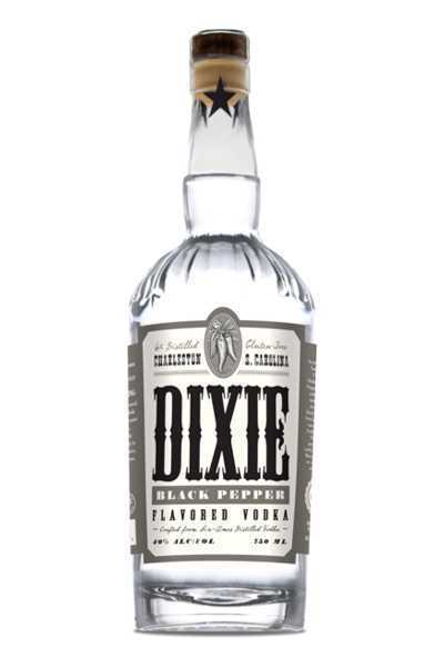 Dixie Black Pepper Vodka bottle