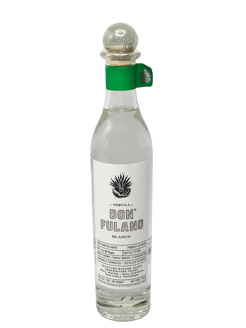 Don Fulano Blanco Tequila Use Code 87665 bottle