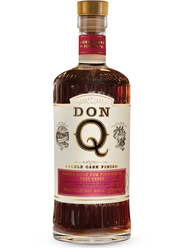 Don Q Double Wood Aged Port Cask Finish Disco bottle