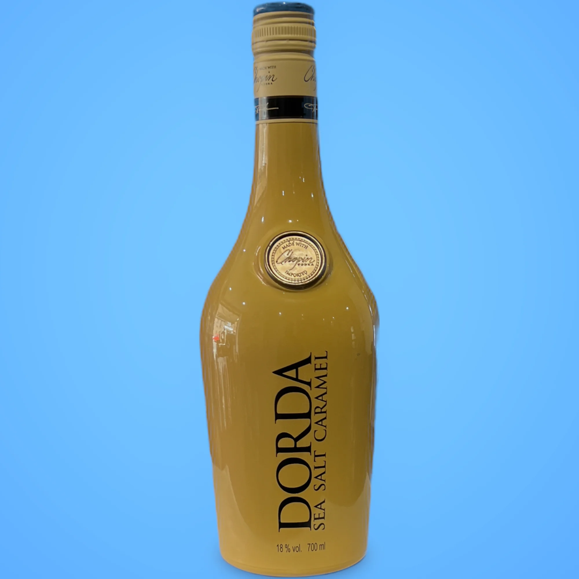 Dorda Sea Salt Caramel Liqueur bottle