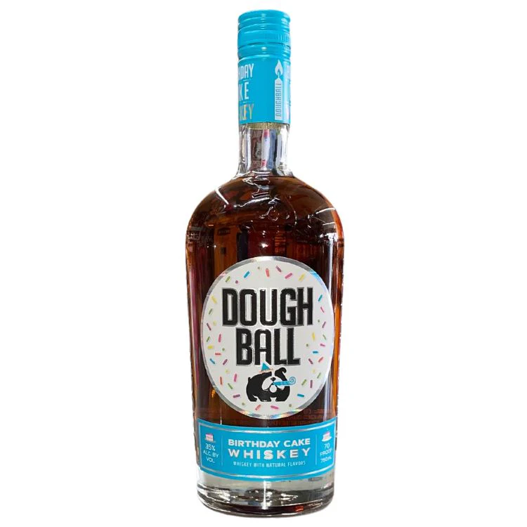 Dough Ball Birthday Cake Whiskey bottle