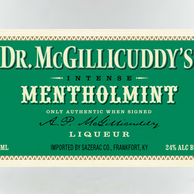 Dr Mcgillicuddys Mentholmint Mini bottle