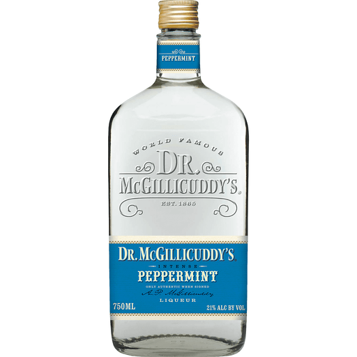 Dr Mcgillicuddys Peppermint bottle