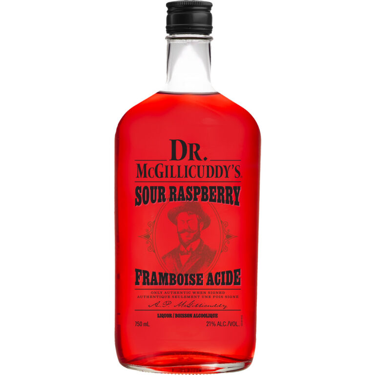 Dr Mcgillicuddys Sour Blue Raspberry Mini bottle