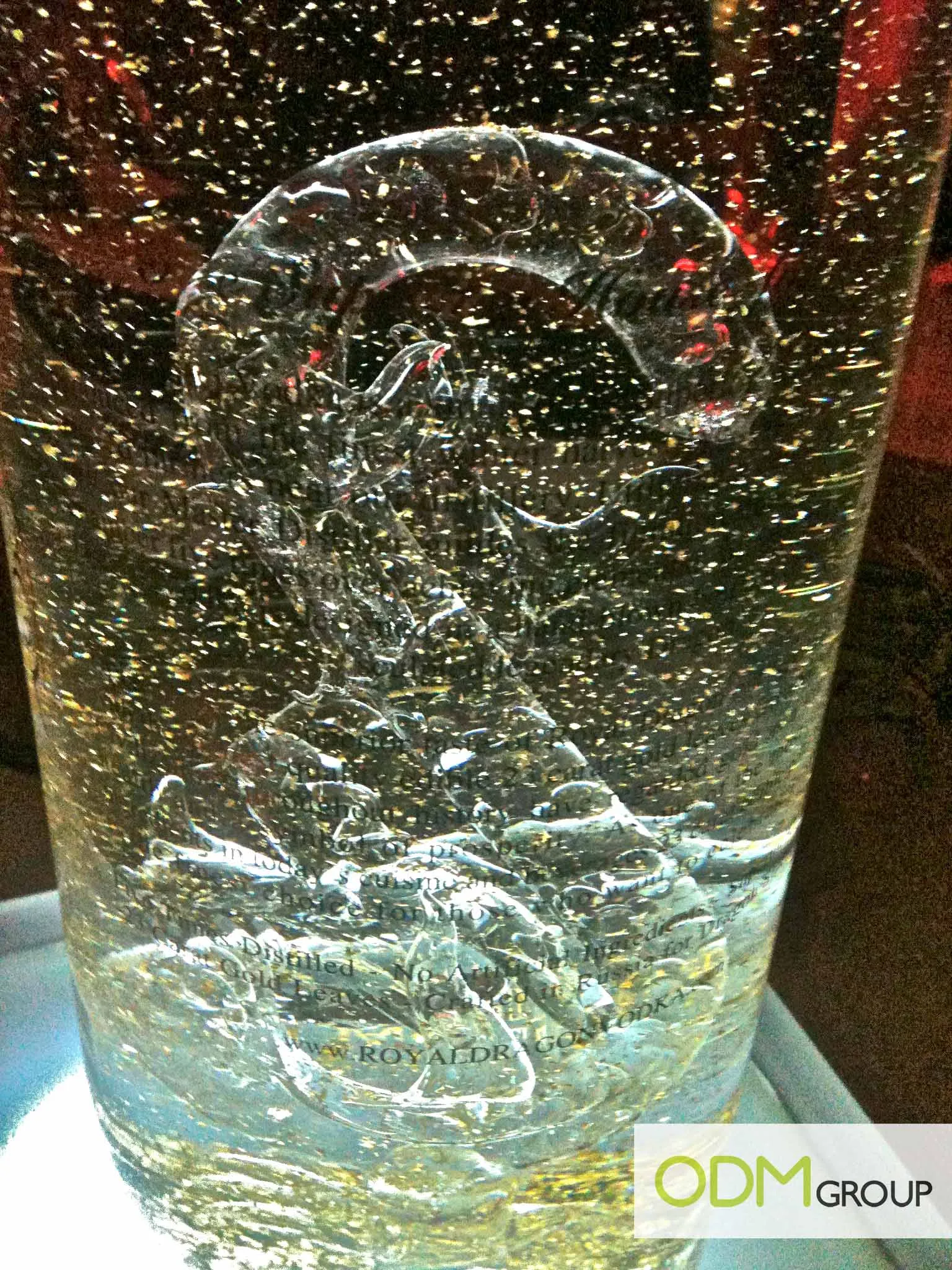 Dragon Fandango Vodka Berry bottle