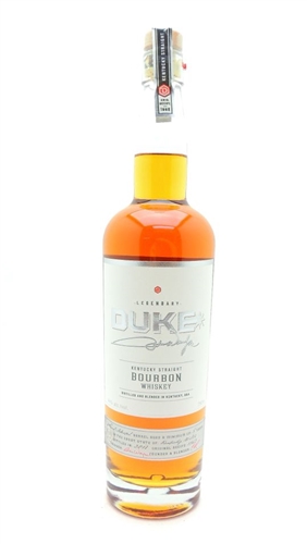 Duke Bourbon Whiskey bottle