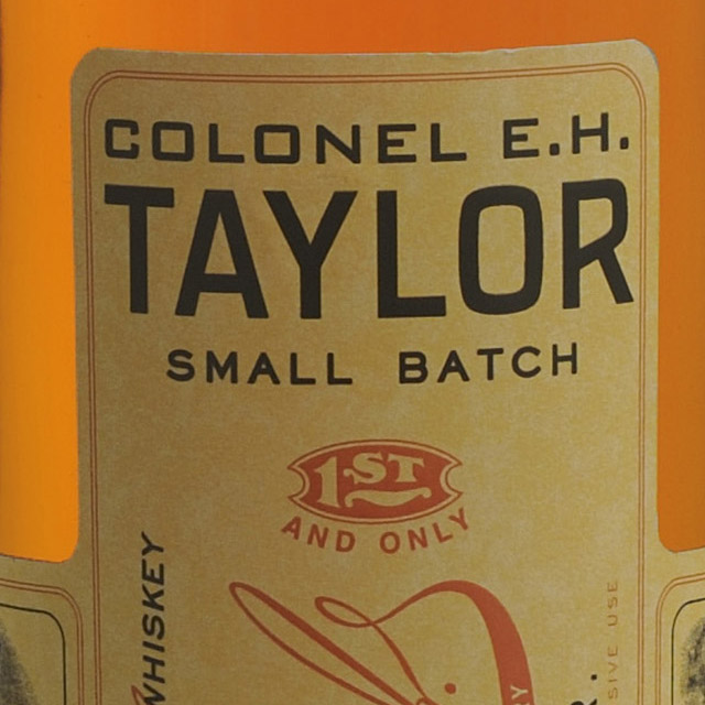 Eh Taylor Jr Small Batch bottle