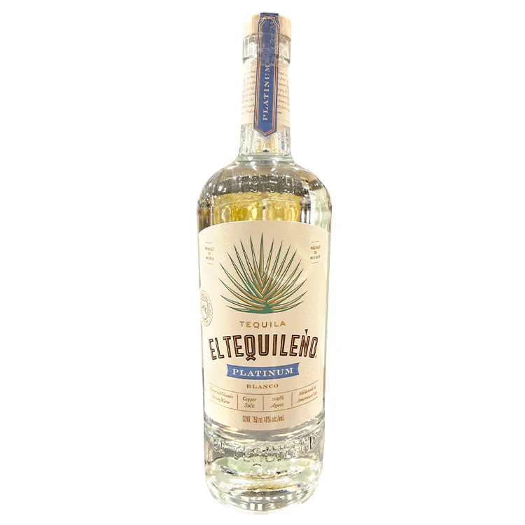 El Tequileno Blanco Tequila bottle
