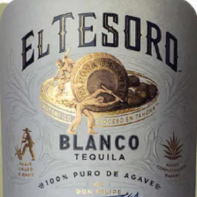 El Tesoro Blanco bottle