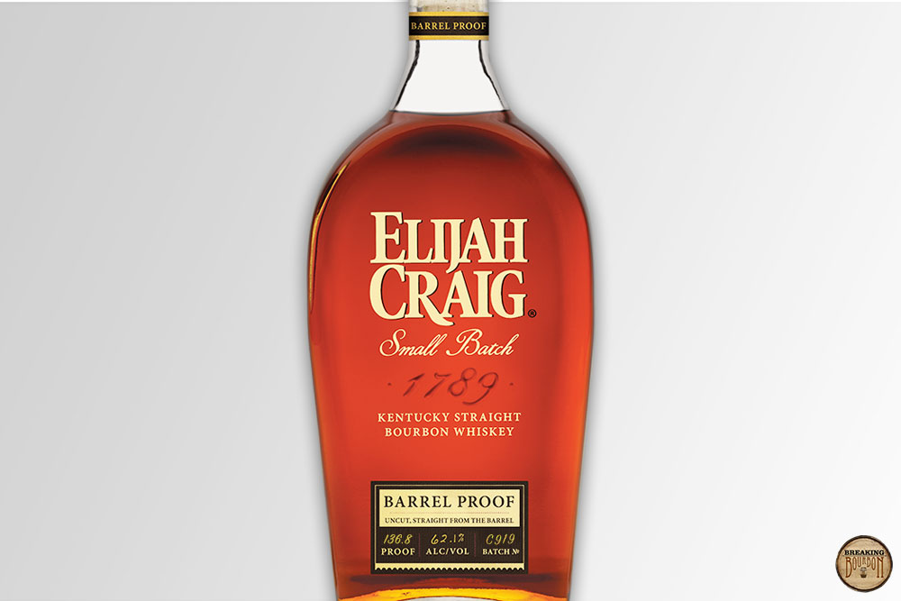 Elijah Craig Barrel Proof bottle