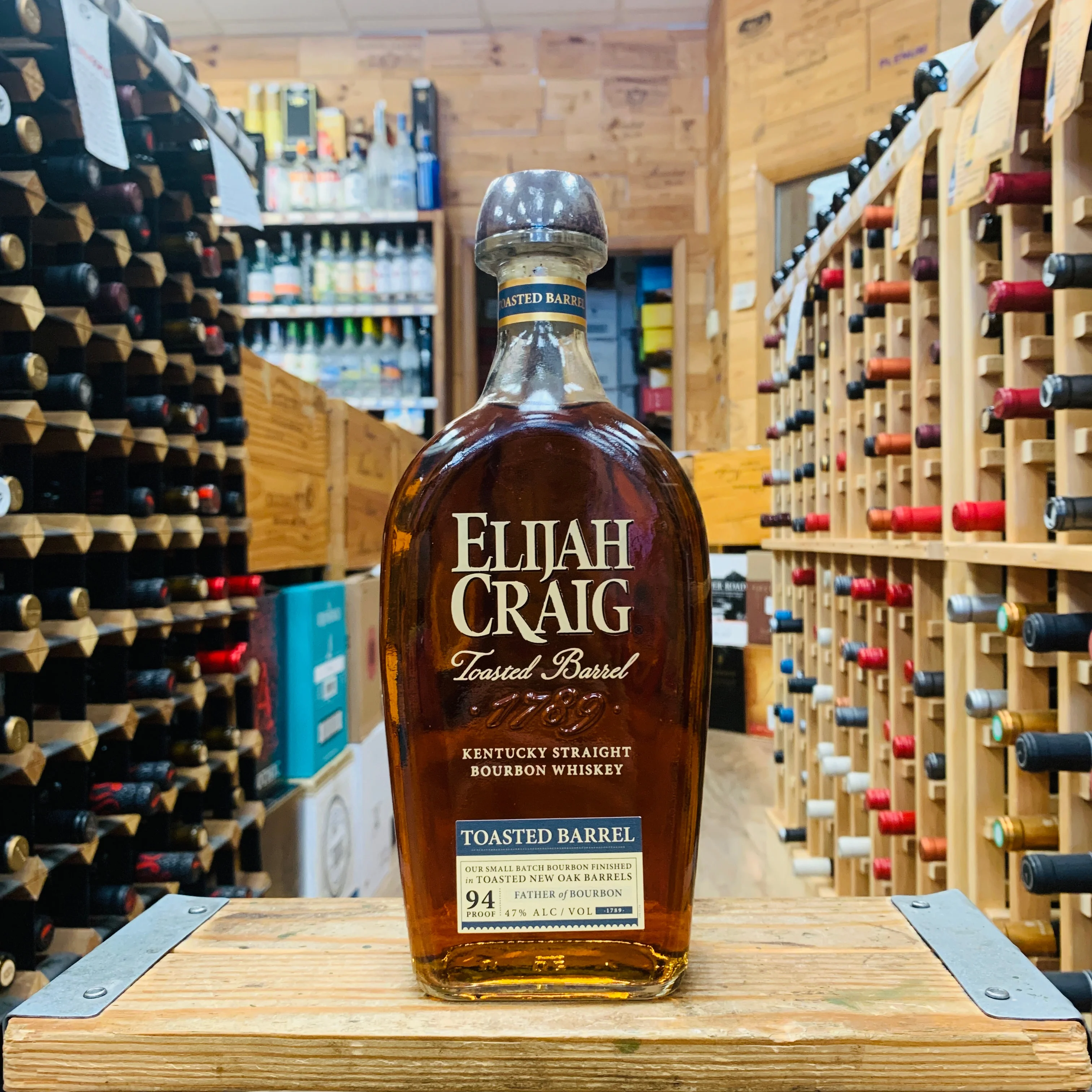 Elijah Craig Rye Toasted Barrel bottle