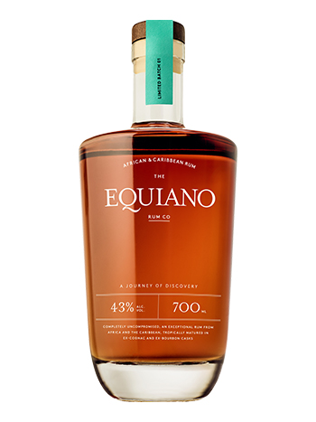 Equiano Rum bottle