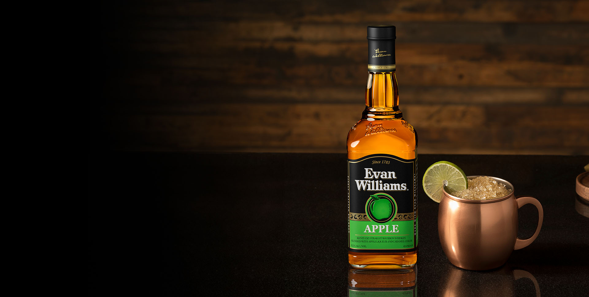 Evan Williams Apple bottle