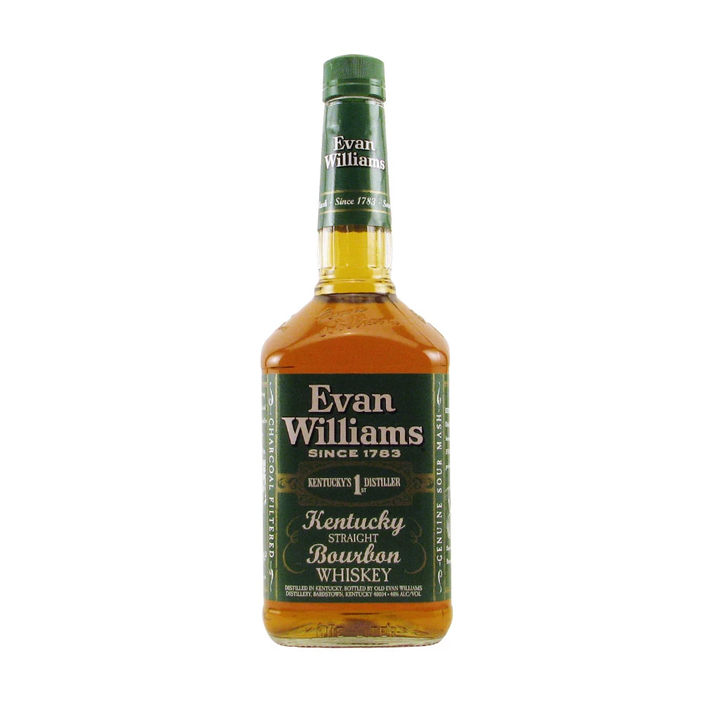 Evan Williams Green Label bottle