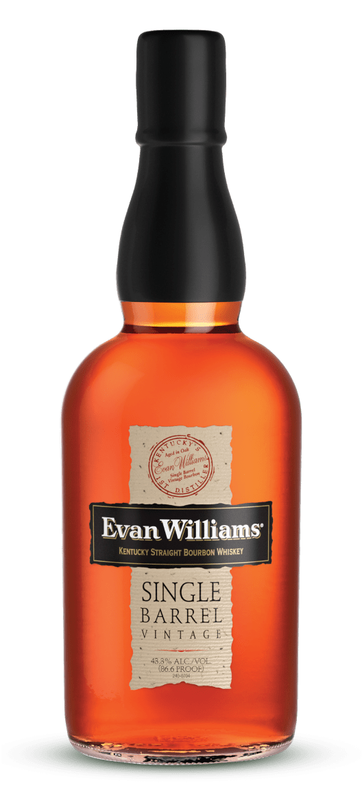 Evan Williams Single Barrel bottle