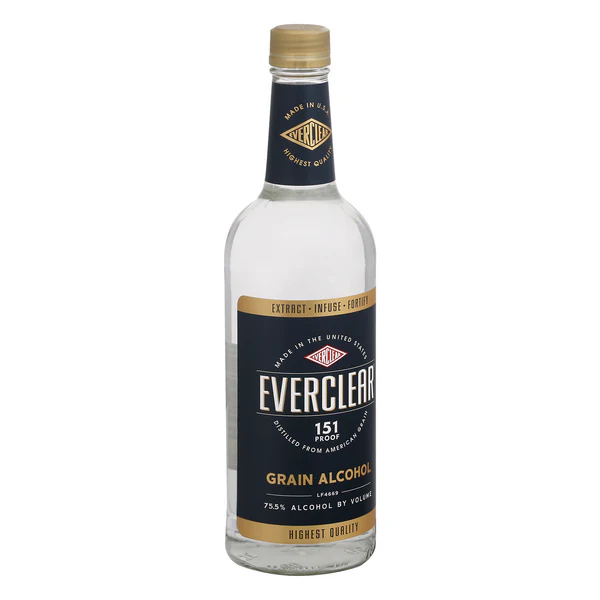 Everclear 151 bottle