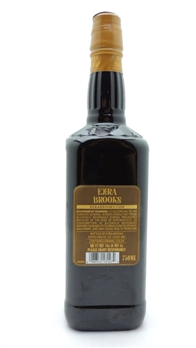 Ezra Brooks Bourbon Cream bottle