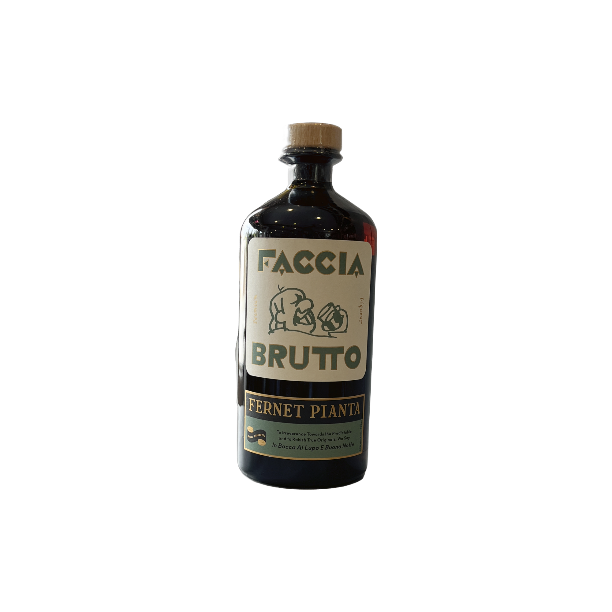 Faccia Brutto Fernet Pianta bottle