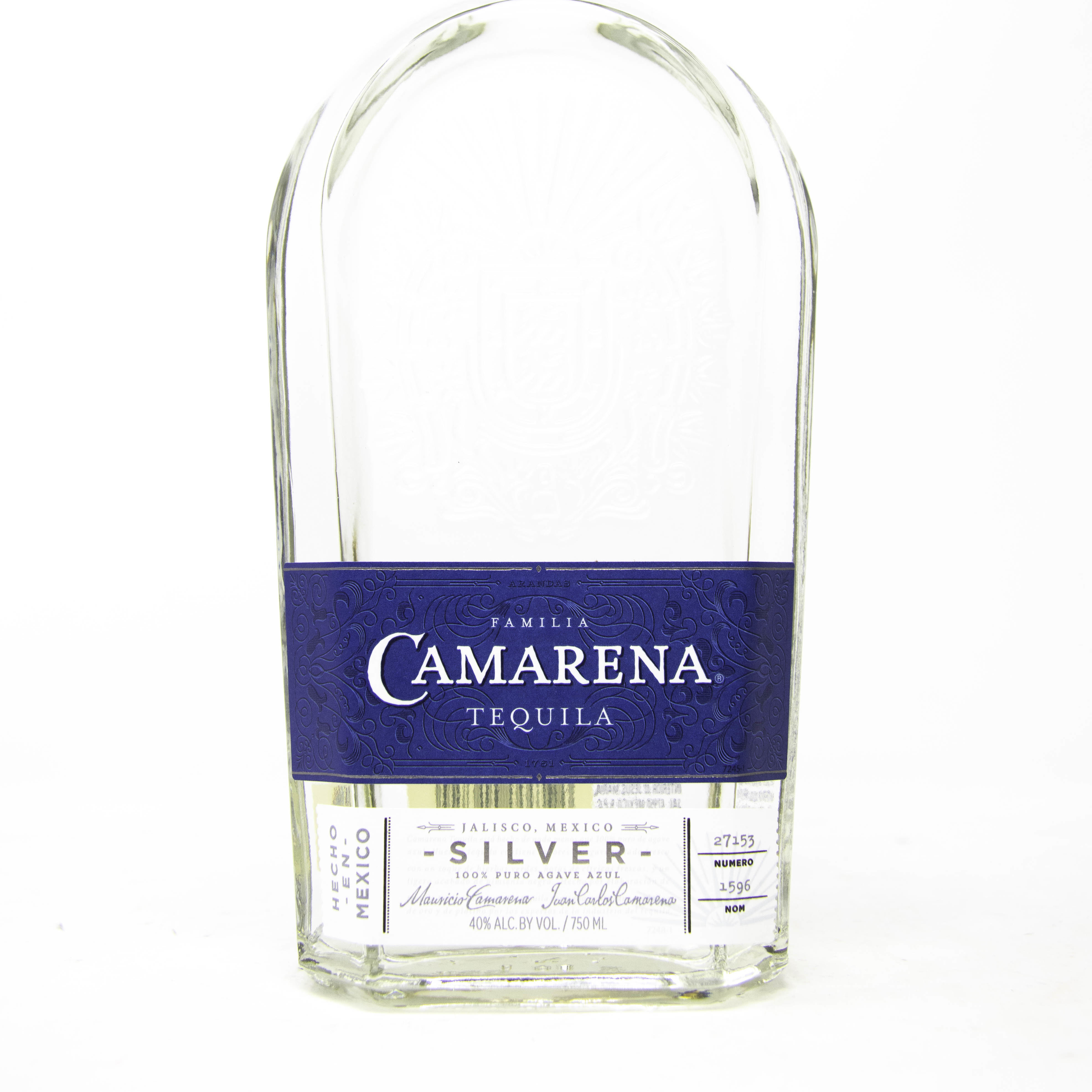Familia Camarena Silver bottle