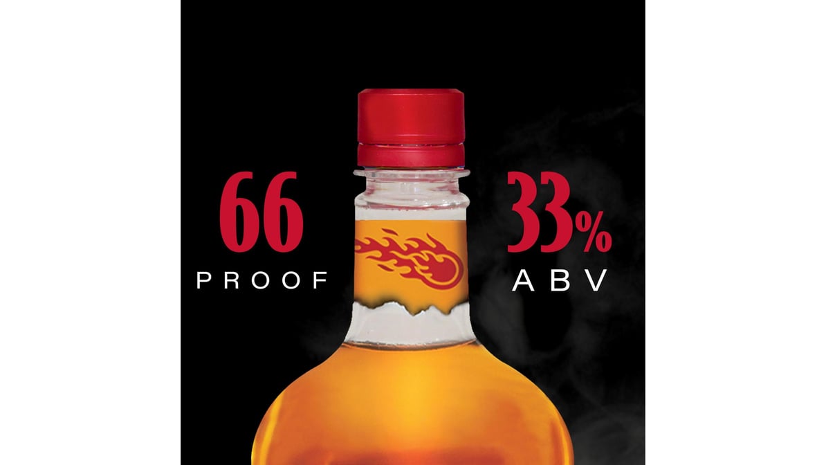 Fireball Cinnamon Whisky Vikings Mini bottle